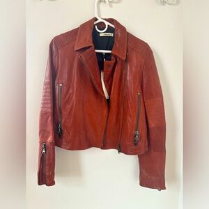 New With Tags: JBrand Motorcycle Jacket (rust)